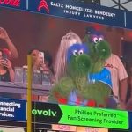 Watch: Mascots, fans reenact viral Coldplay ‘Kiss Cam’ moment