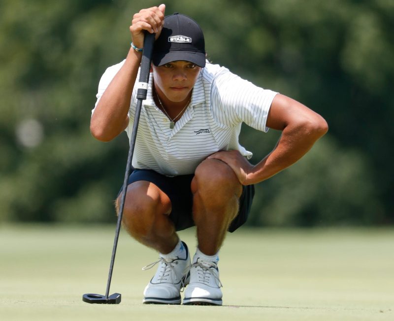 Charlie Woods at the Junior PGA Championship: Round 3 score, results
