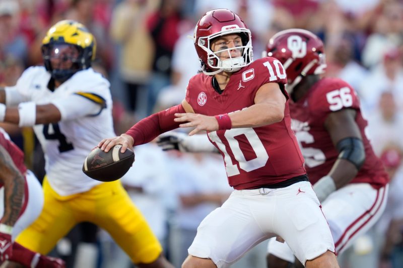 Michigan vs Oklahoma score: John Mateer, Sooners knock off Wolverines