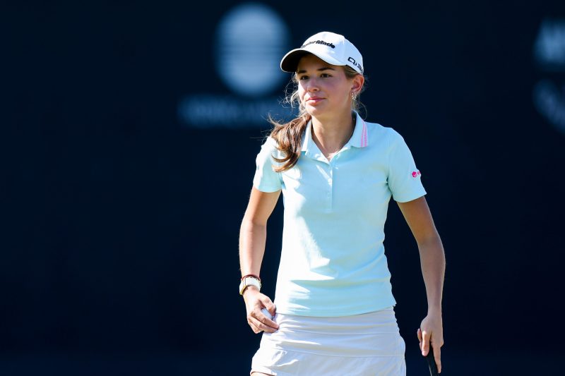 Kai Trump shows improvement but misses cut, finishes last in LPGA debut