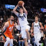 Cooper Flagg has milestone night in Mavericks win in LA