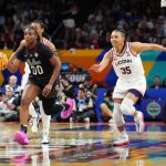 Transfer Ta’Niya Latson rises to big role in South Carolina’s upset of UConn
